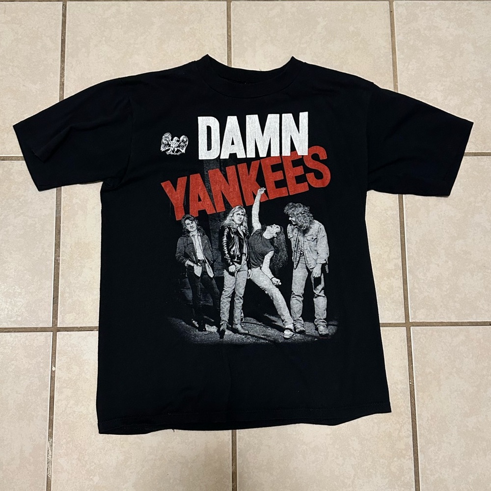 Vintage 1990 Damn Yankees Band Shirt